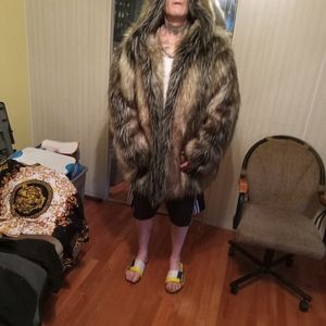 Fur coat 3x chinchilla
